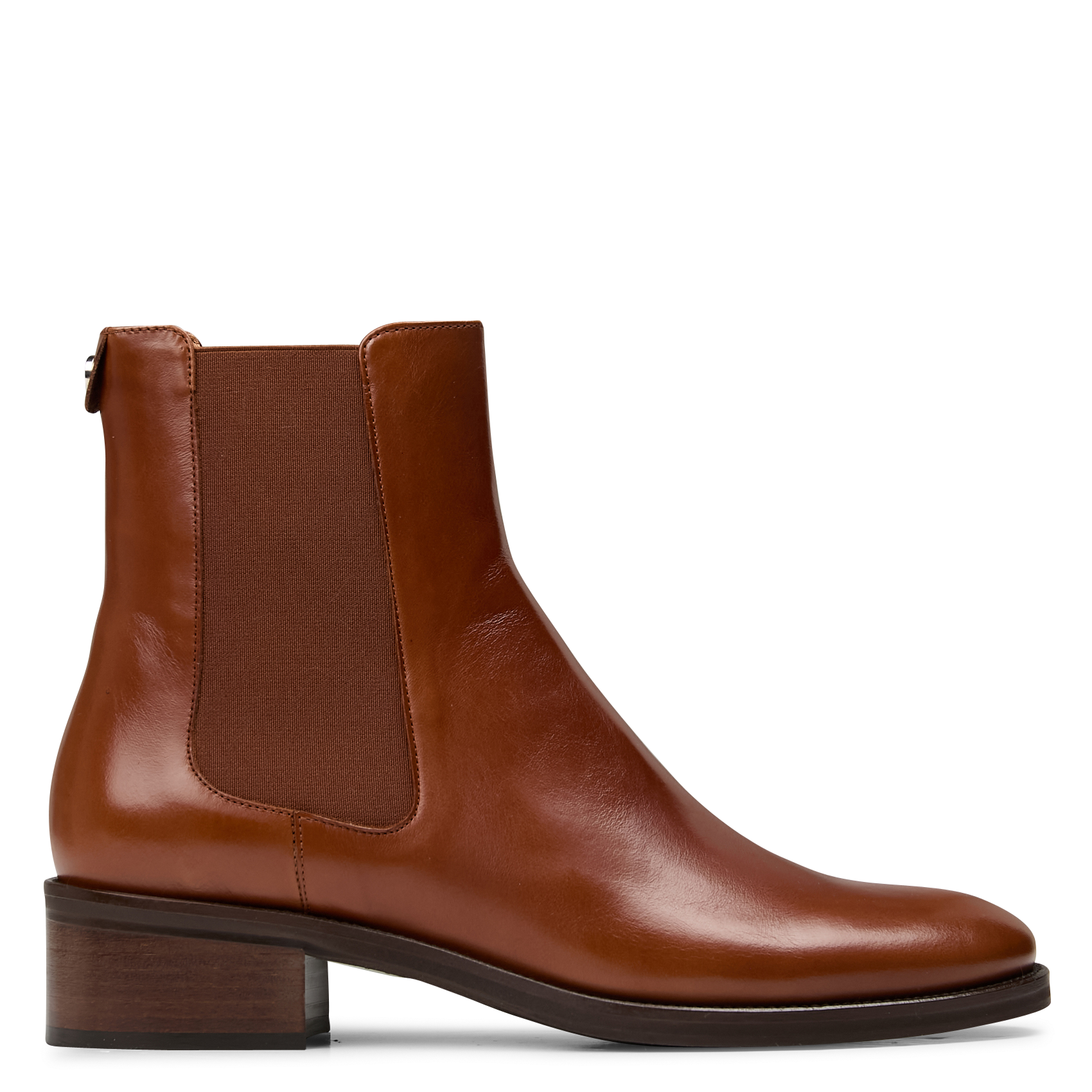 PURPLE - Boots en cuir| Marron