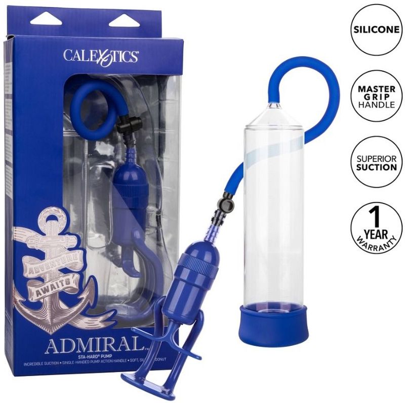 Calexotics - Admiral Stay-Hard Penispomp - Blauw