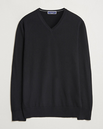 Charles Tyrwhitt Pure Merino V-Neck Jumper Navy