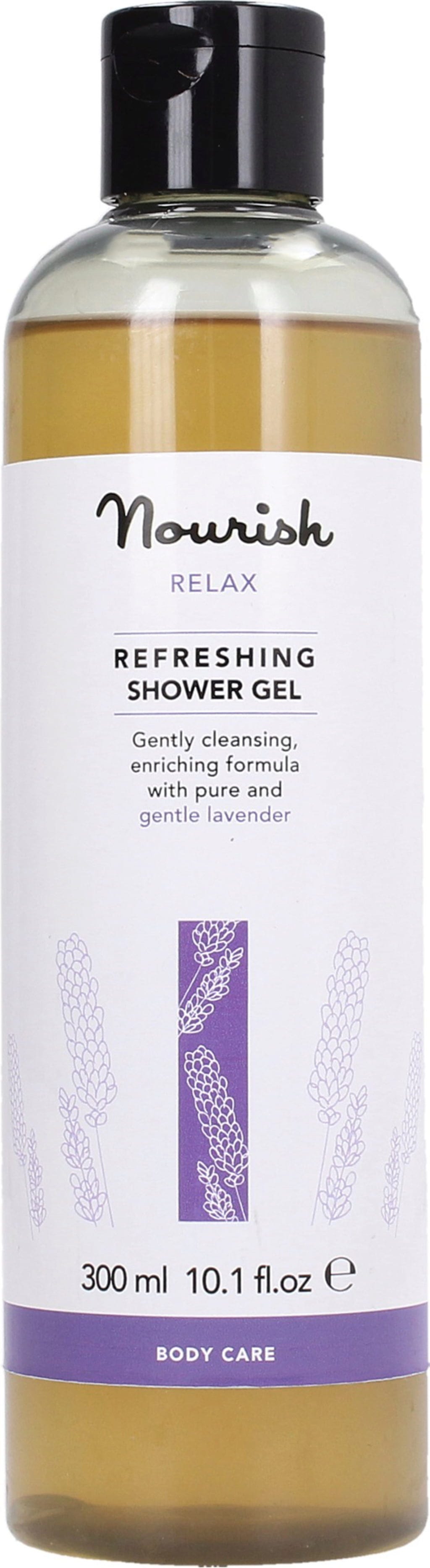 Nourish London  Relax Refreshing Shower Gel, 300 ml