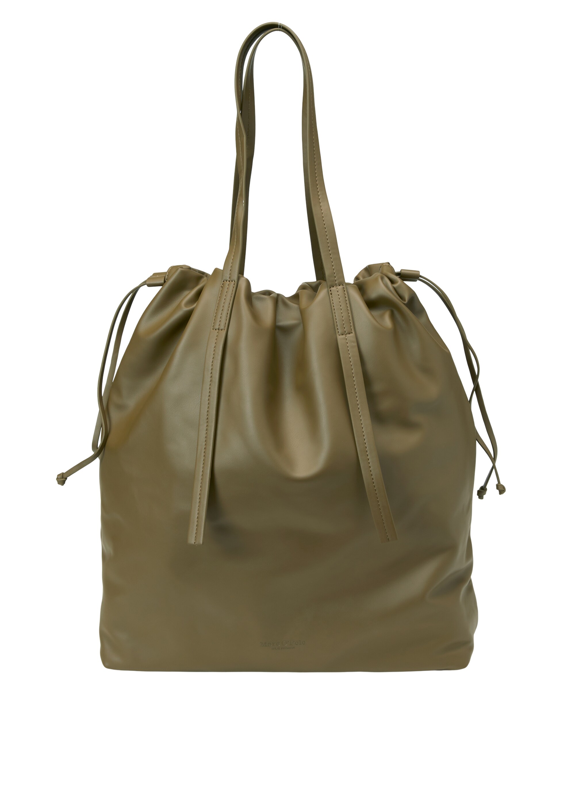 Shopper large aus einer Lederalternative aus recyceltem Polyester