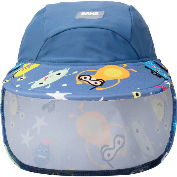 BanzBanz   Flap Hat Sonnenhut M Monster