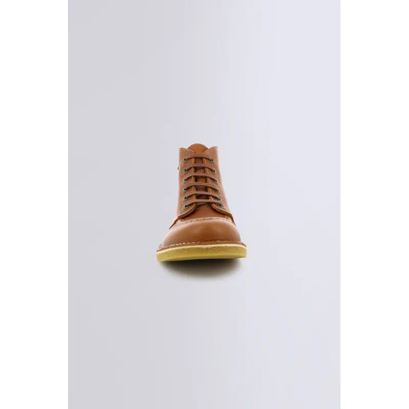 KICKSTONER CAMEL SEMELLE MIEL BOTTINES Cuir Homme