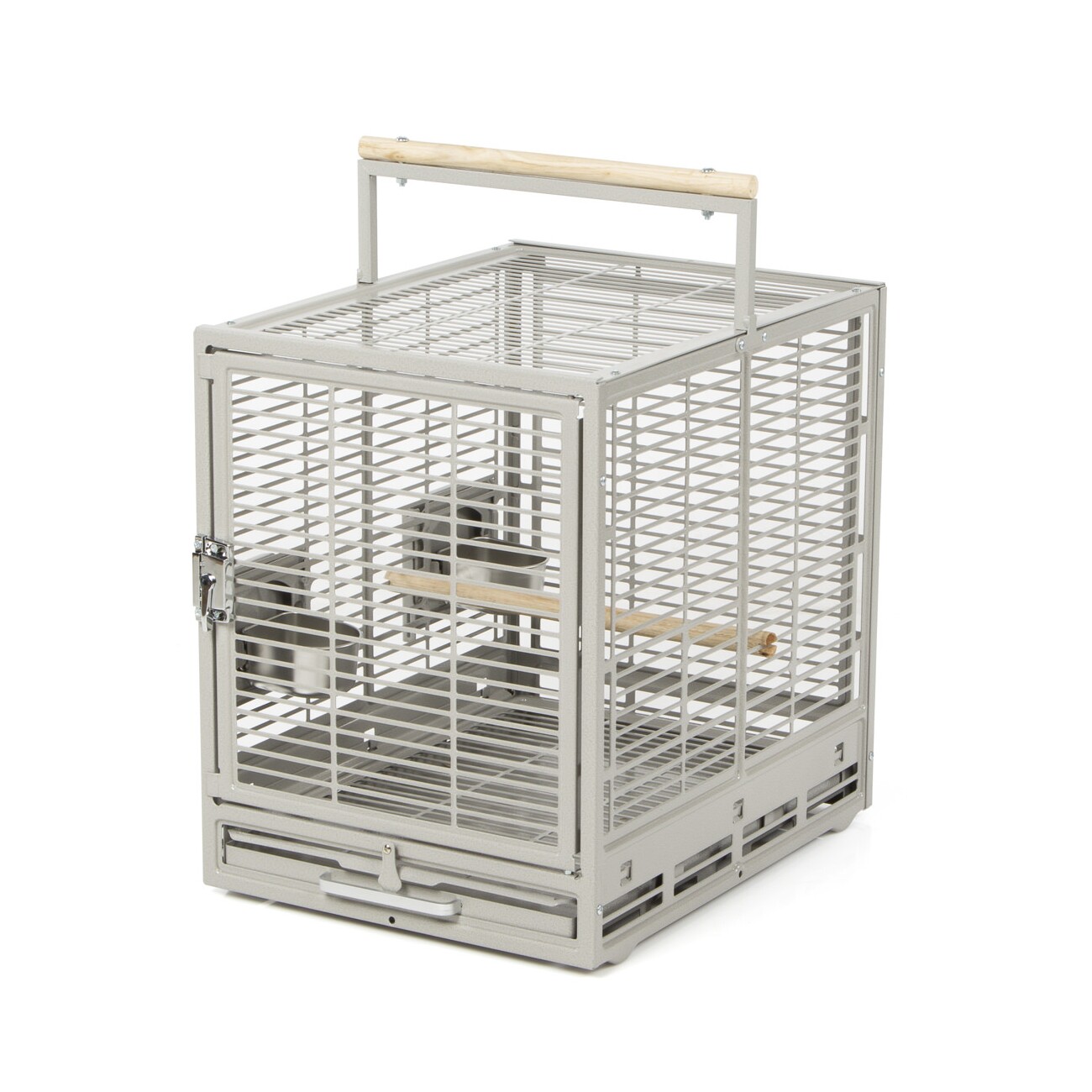 Montana Cages Transportkäfig Evo hellgrau