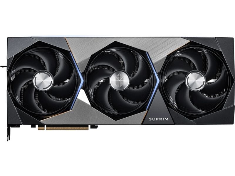 MSI Grafikkarte RTX 5080 Suprim SOC 16 GB Gamer-Grafikkarte mit 16 GB GDDR7-Speicher, ermöglicht Auflösungen bis zu 8k