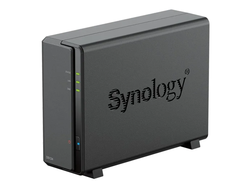 Synology Disk Station DS124 - NAS-server - RAM 1 GB - Gigabit Ethernet - iSCSI support