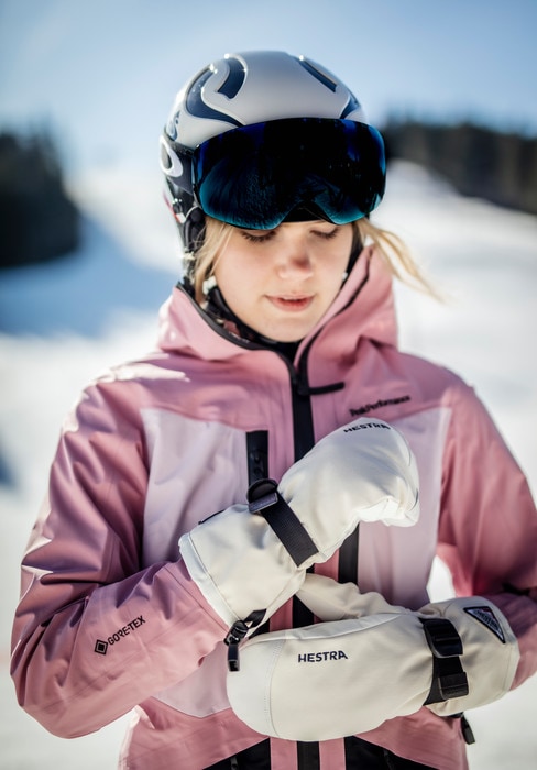 Hestra Powder Gauntlet Mitt<br>Varm og god - for de kalde dagene i bakken!