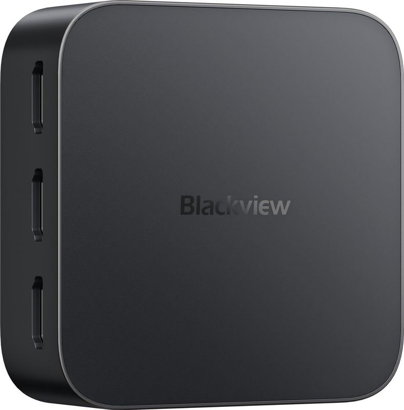Blackview MP80 Mini PC - 16 GB LPDDR4 - 512 GB SSD - Intel N95 - Zwart