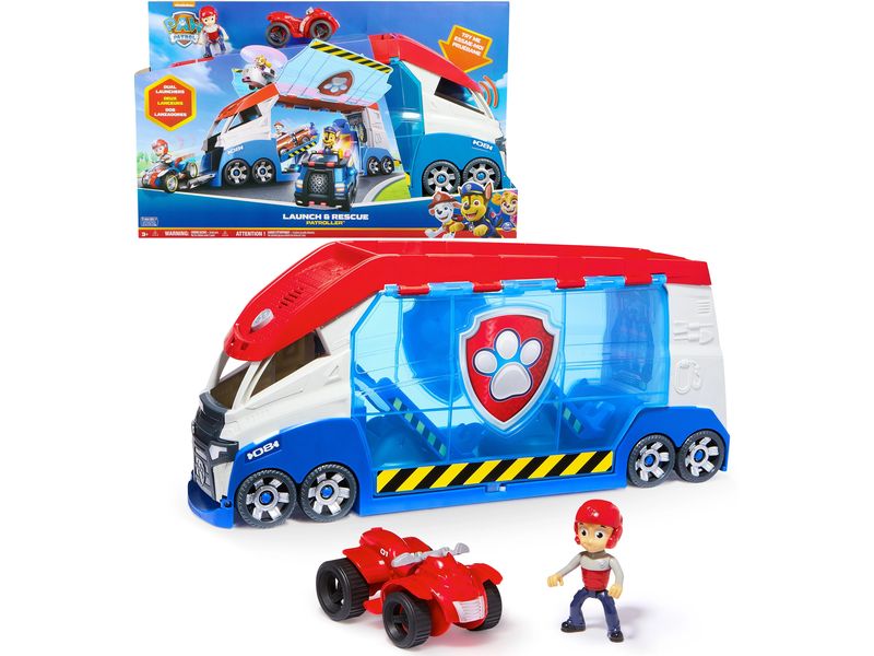 Spinmaster Paw Patrol Paw Patroller 3.0 Rollendes Hauptquartier der Paw Patrol