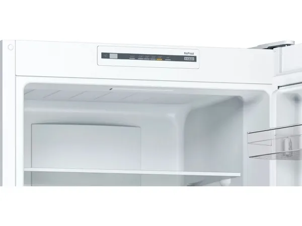 Bosch Serie | 2 KGN33NWEB - Køleskab/fryser - bund-fryser - fritstående - bredde: 60 cm - dybde: 66 cm - højde: 176 cm - 282 liter - Klasse E - hvid