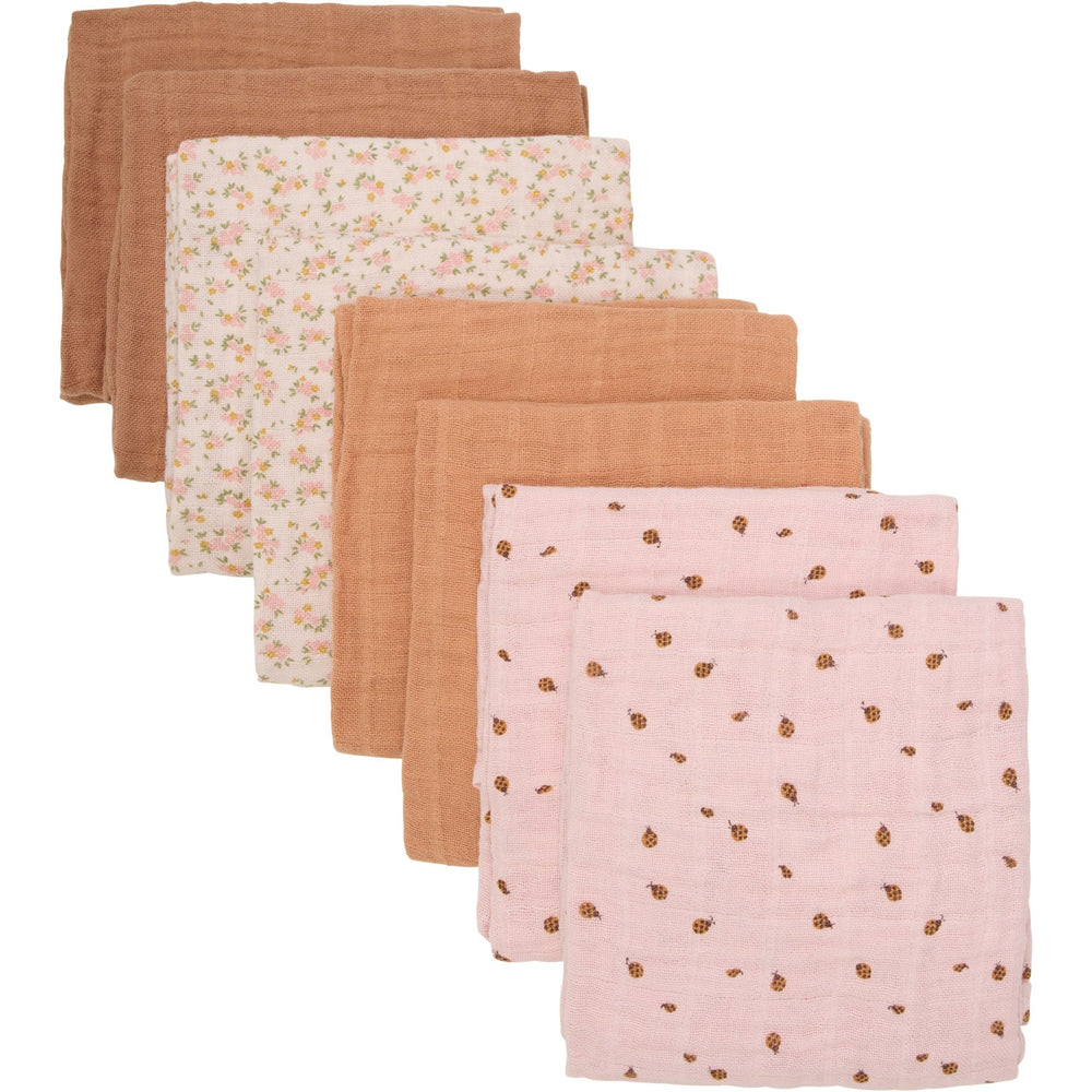 Køb Pippi Sepia Rose Stofbleer (8-Pak)