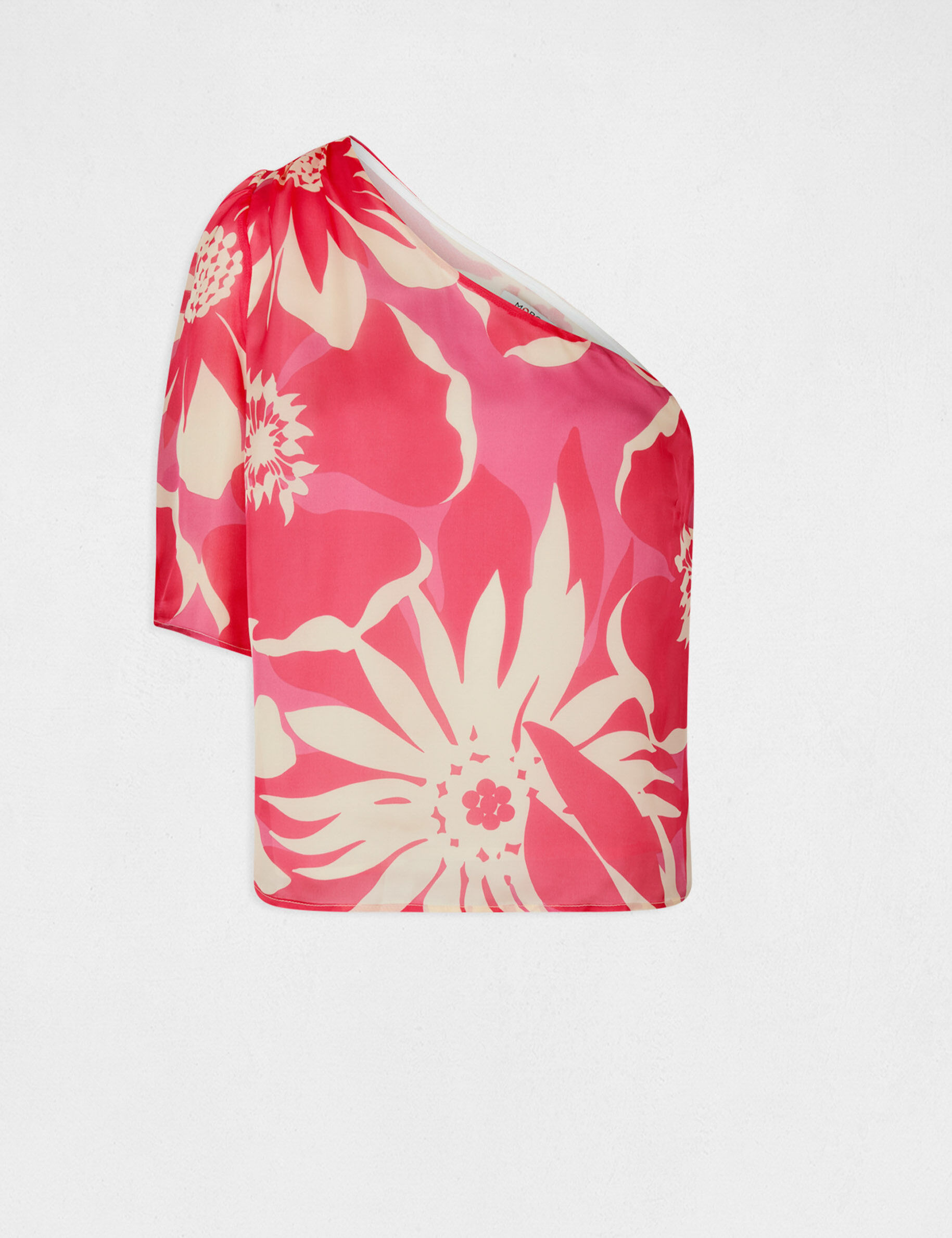 Blouse asymétrique imprimé floral multico femme - multico