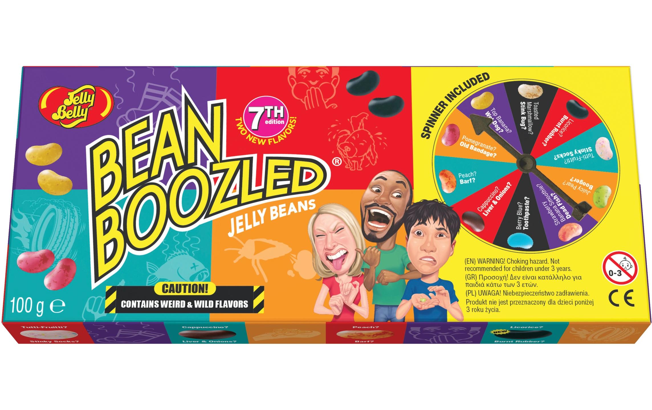 Glücksrad Bean Boozled 7th Generation 100 gEine Mutprobe für den Gaumen