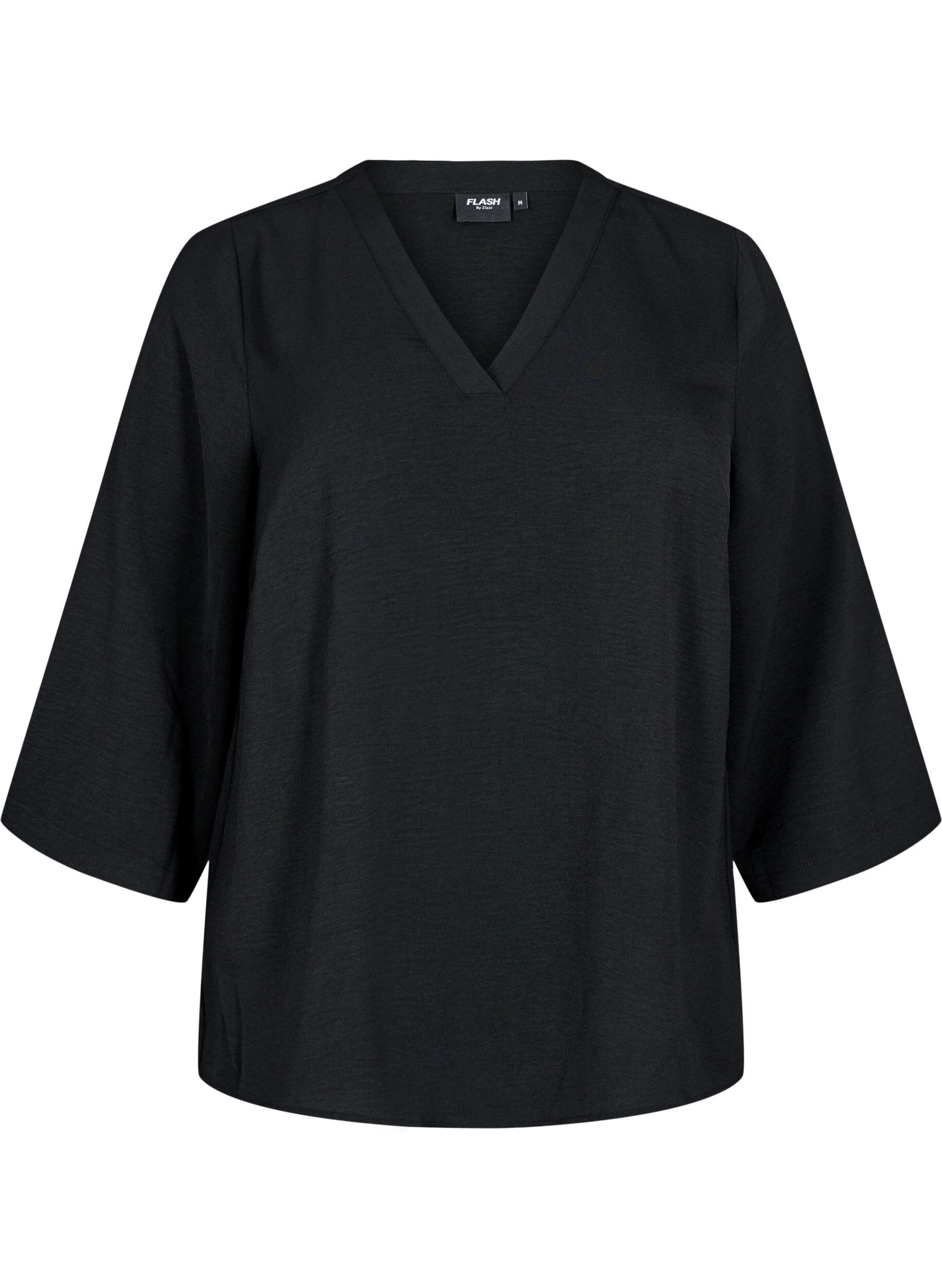 FLASH - Bluse med 3/4 ærmer