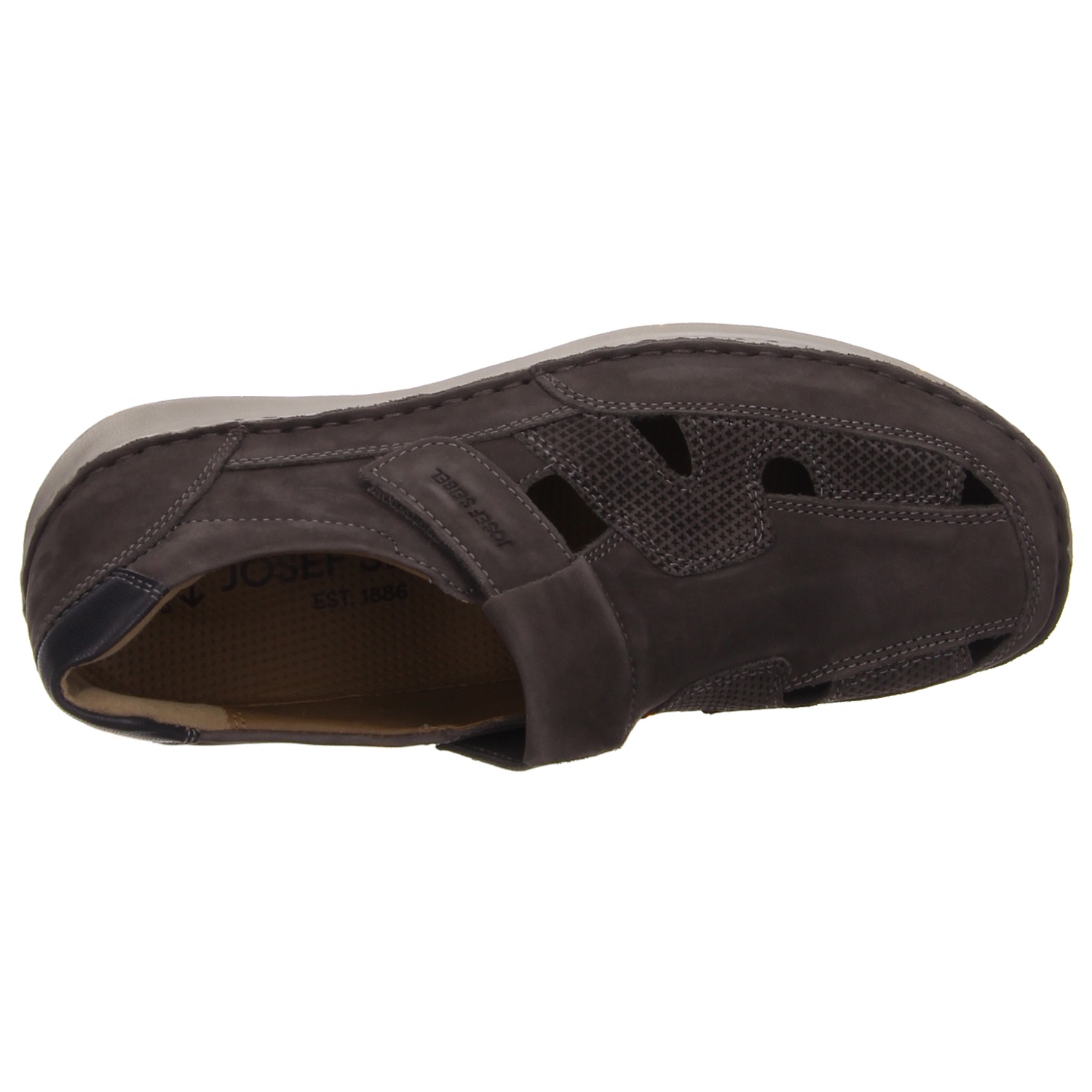 Josef Seibel Klettschuh granit grau