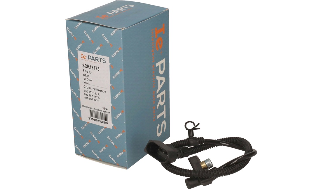 Impulsensor, krumtapaksel