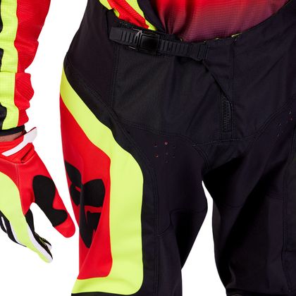 Pantalon cross Fox 180 - BALLAST 2024 - Noir / Rouge