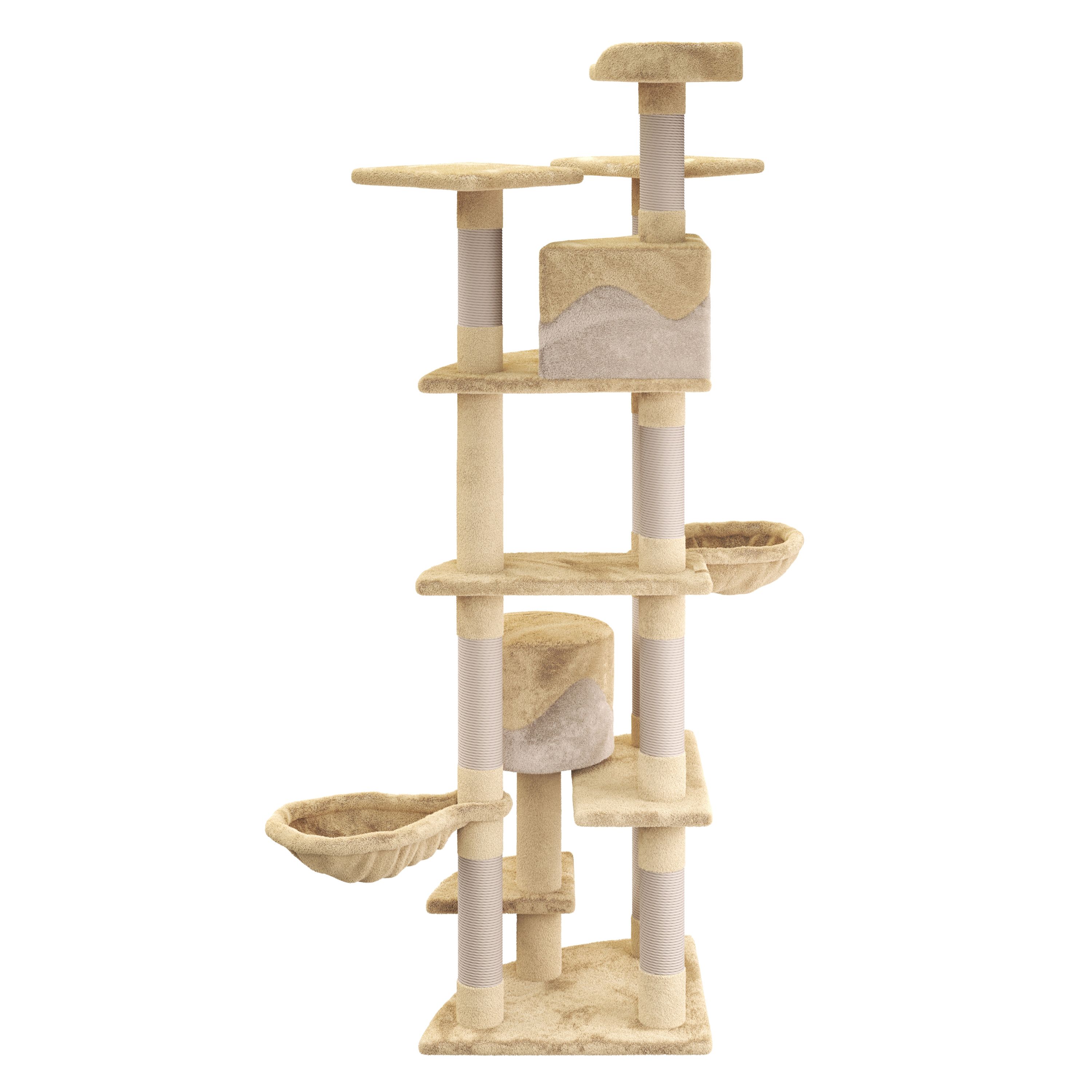 Katzenbaum BLACKY 210 cm beige