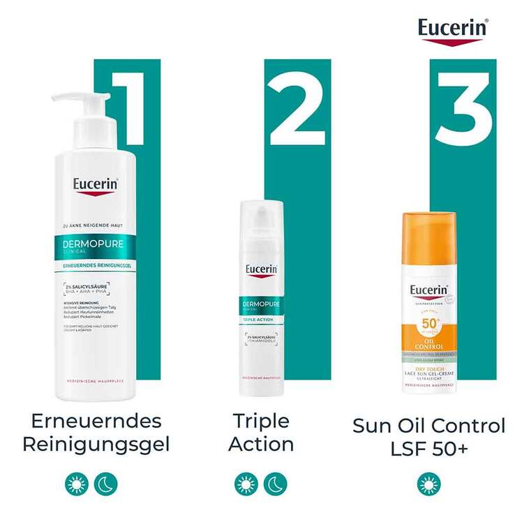 Eucerin Dermopure Clinical Reinigungsgel erneuernd, 400 ml
