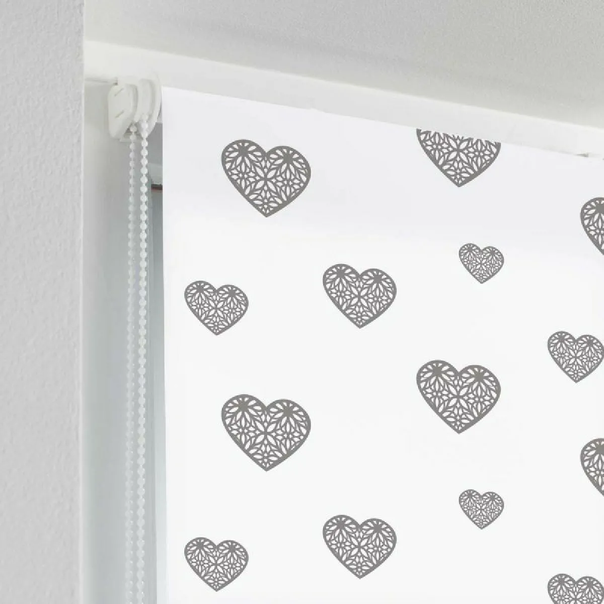 Paris Prix Store Enrouleur Tamisant 45x180 - Argent