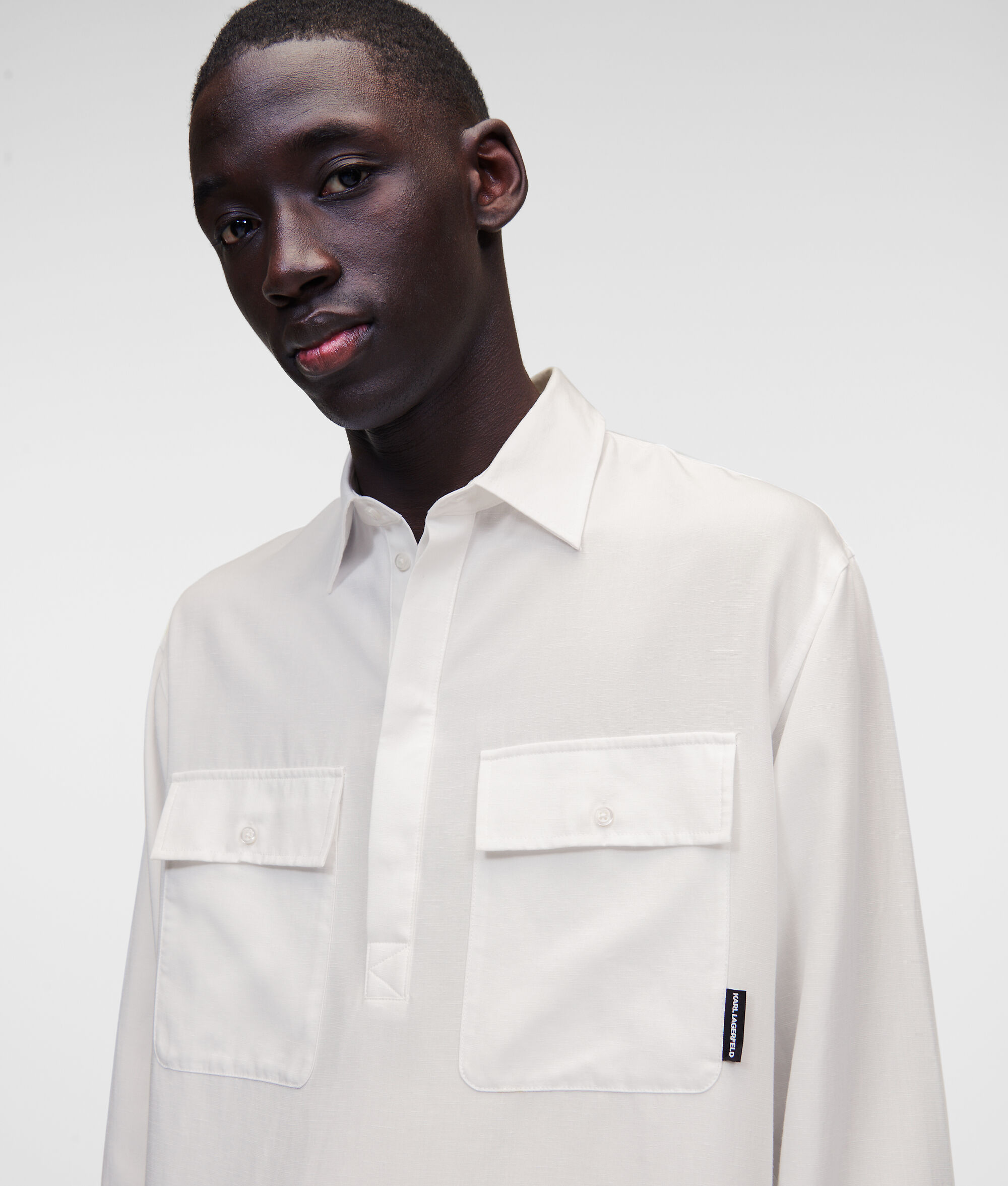 CHEMISE EN MÉLANGE DE LIN