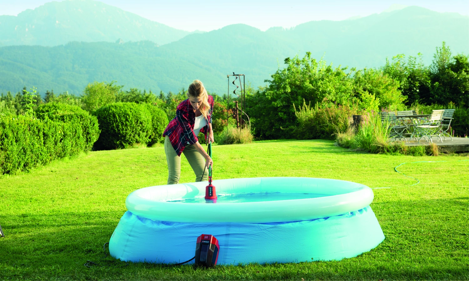 Einhell GE-SP 18 Li Solo 18V Li-Ion accu dompelpomp body - 5.000 l/u