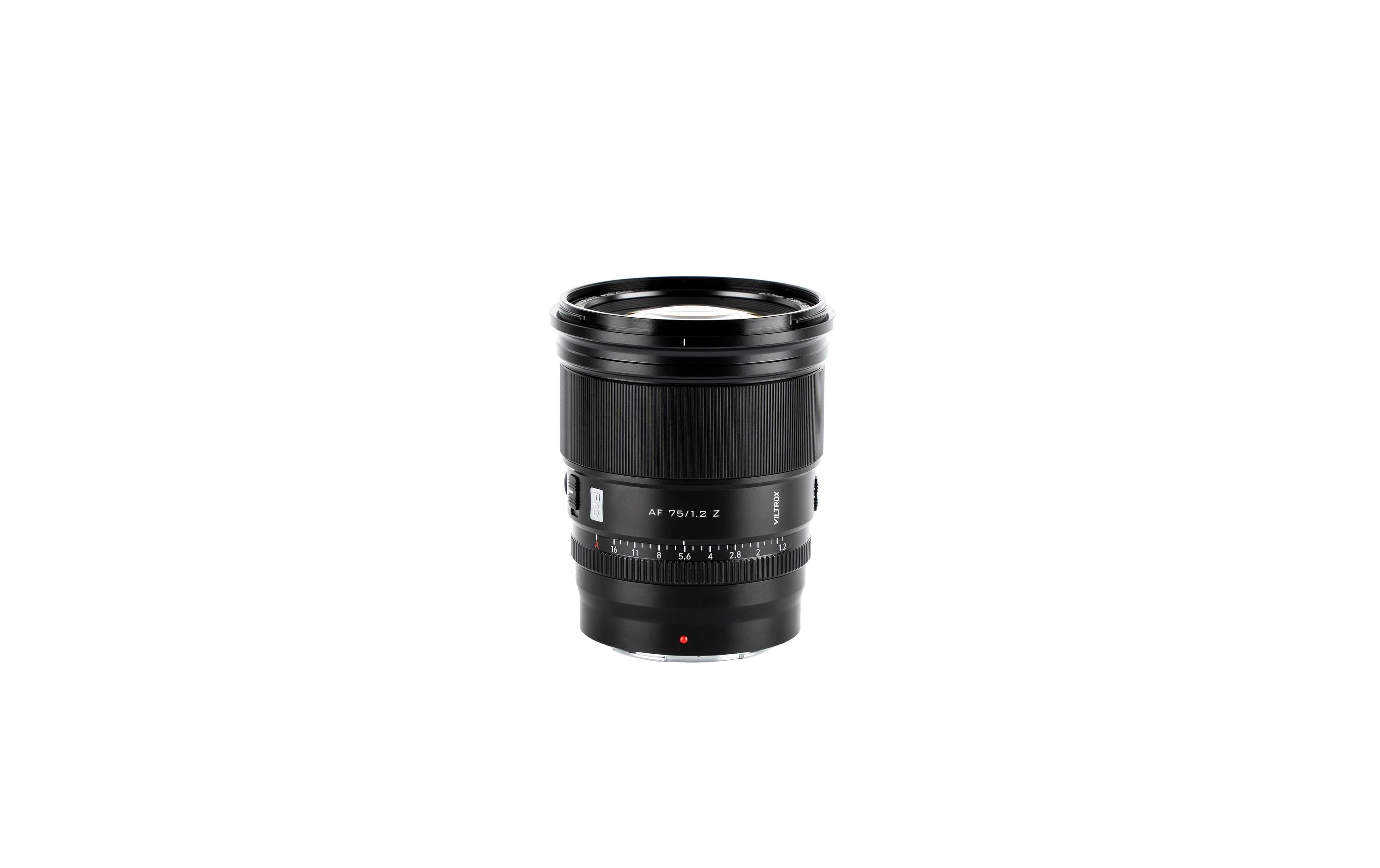 Festbrennweite AF 75mm F/1.2 – Nikon Z<br>APS-C-Prime-Objektiv mit Autofokus und grosser Blendenöffnung