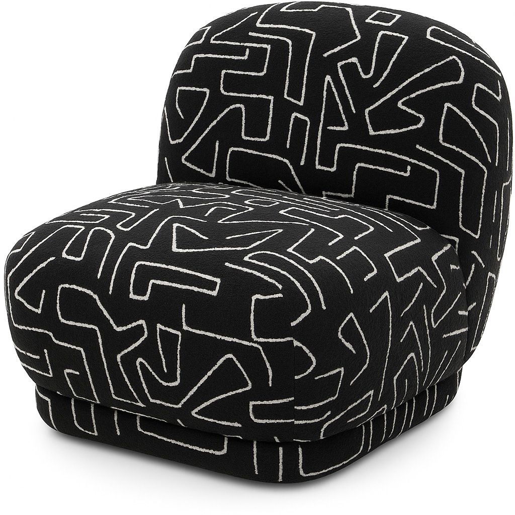 Fauteuil Silana B80 x D80 x H76 cm