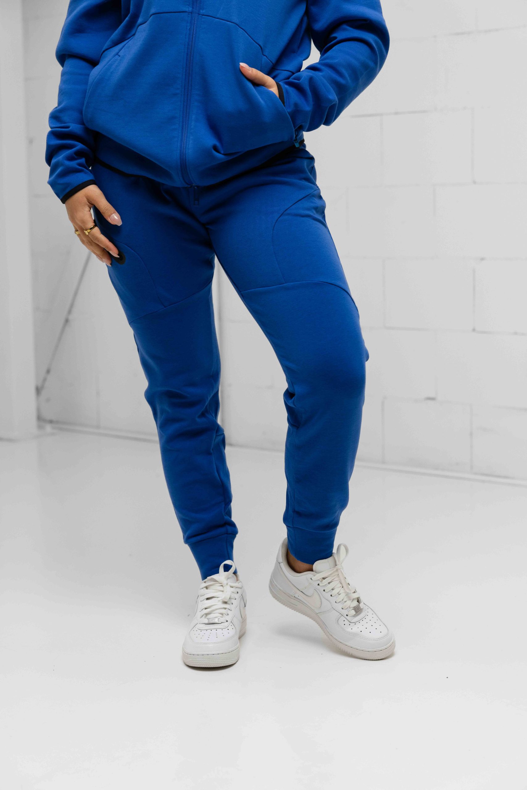 Under Armour Unstoppable Fleece Trainingspak Dames Blauw
