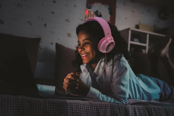 Disney Princess Bluetooth headphones with lights