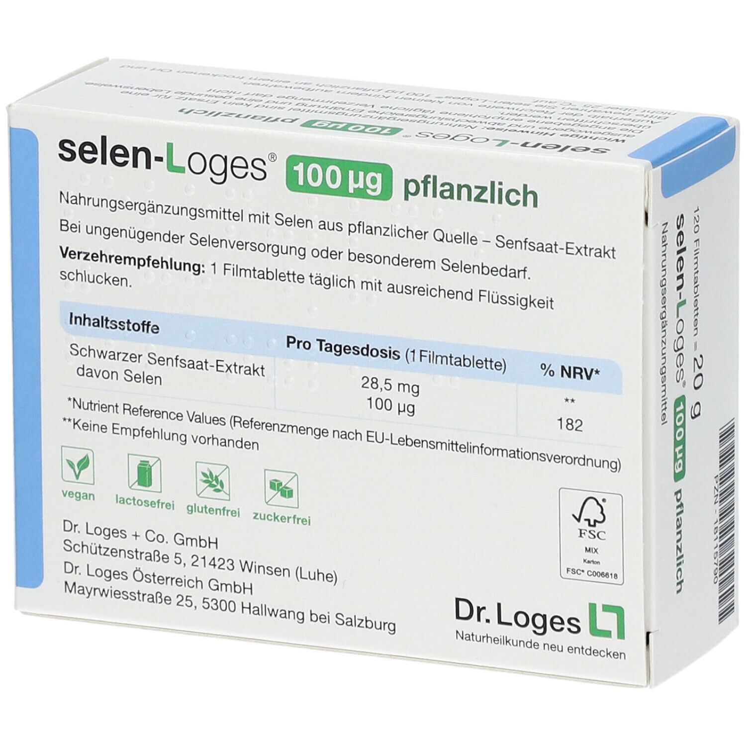 selen-Loges® 100µg pflanzlich