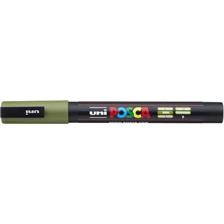 Posca Marker UNI POSCA PC-3M khaki grün