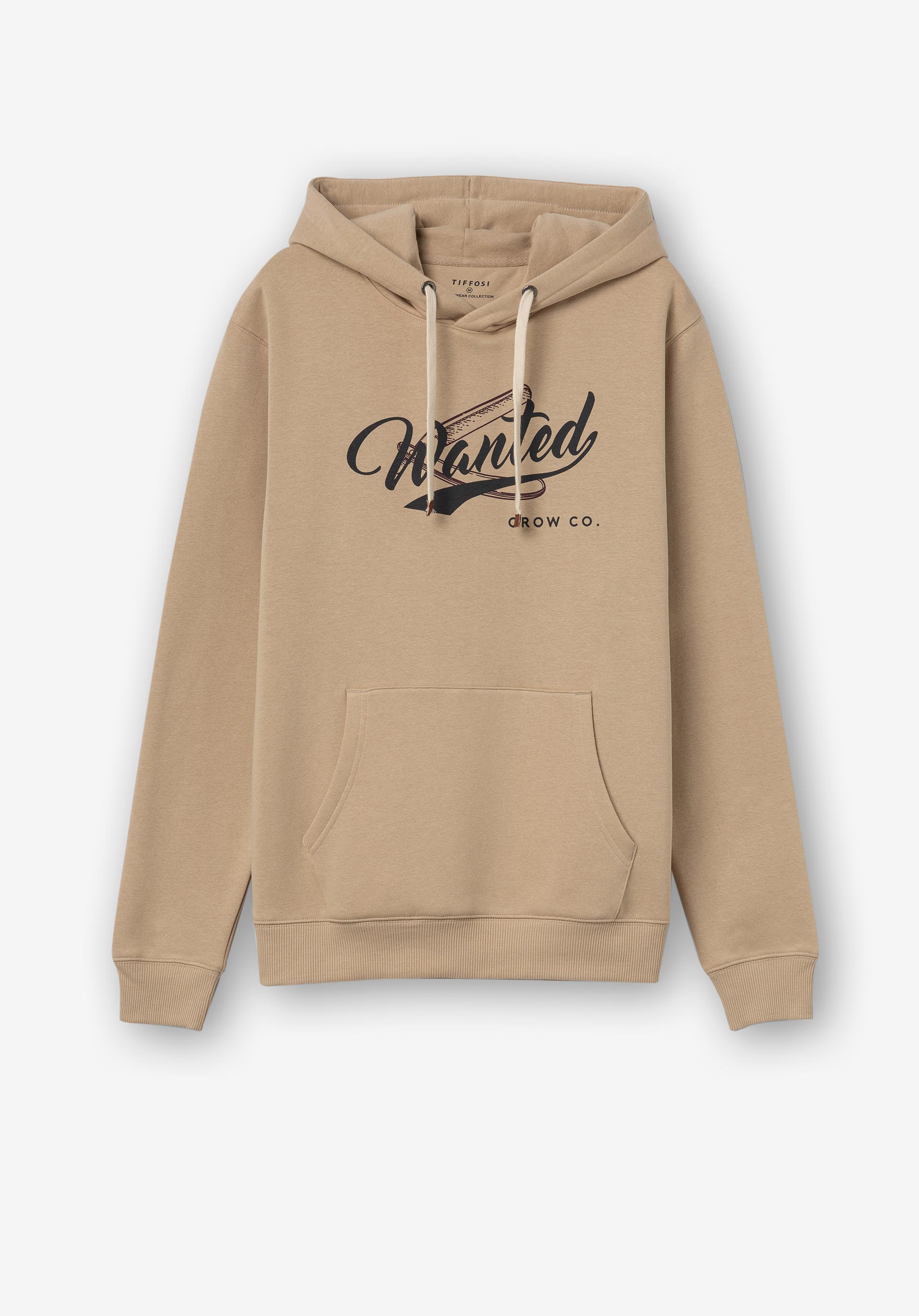 Hoodie com Estampado Frontal