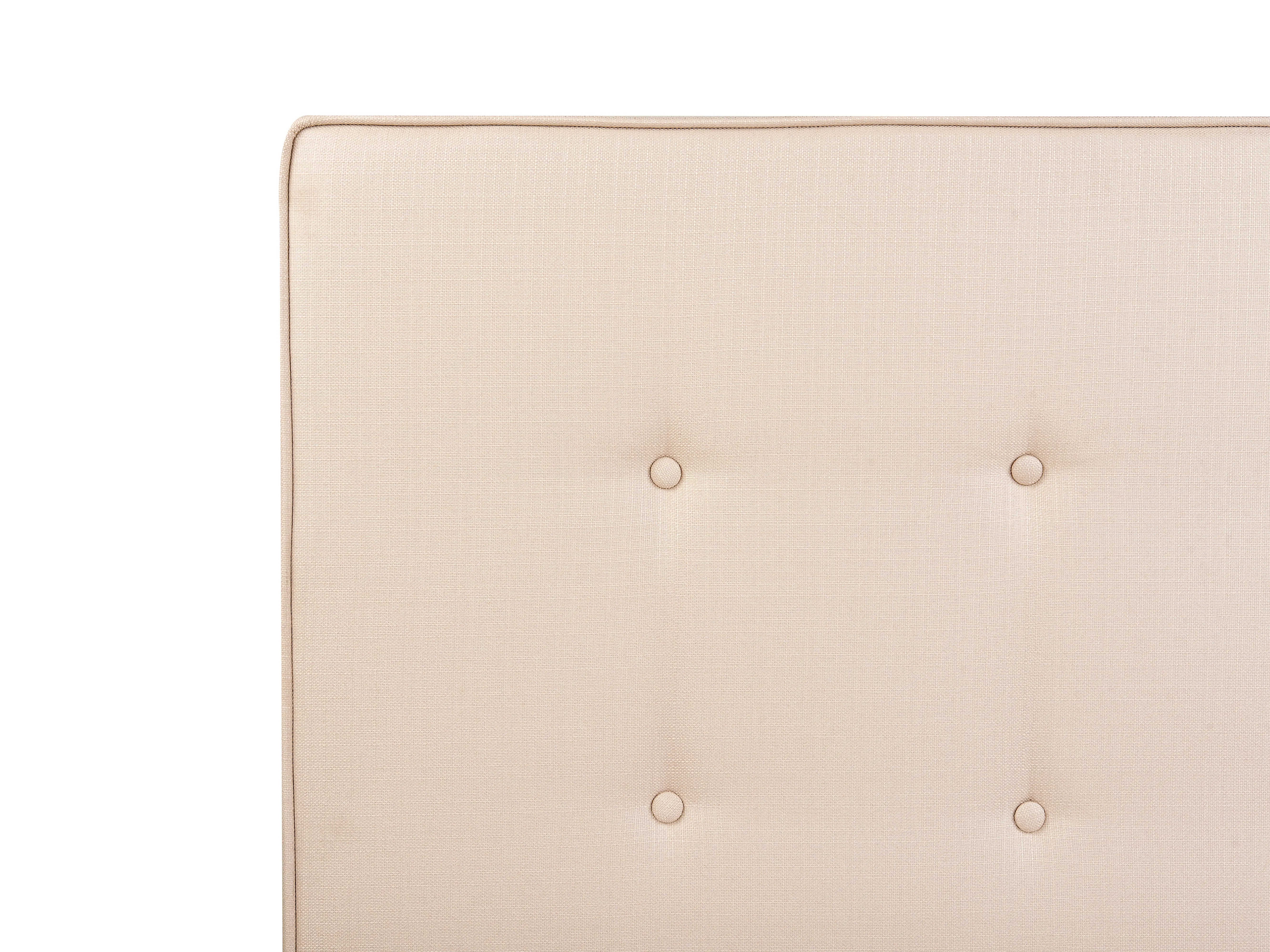 Bed Stof AMBASSADOR 90 x 200 cm Beige