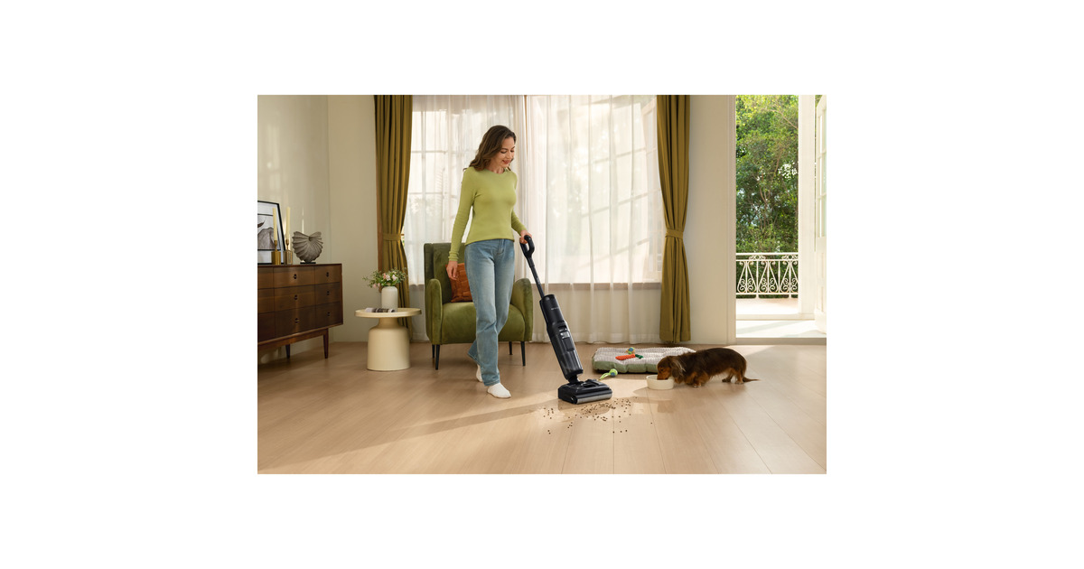 TinecoFloor One S7 Stretch nat- en droogzuiger  (Donkerblauw)