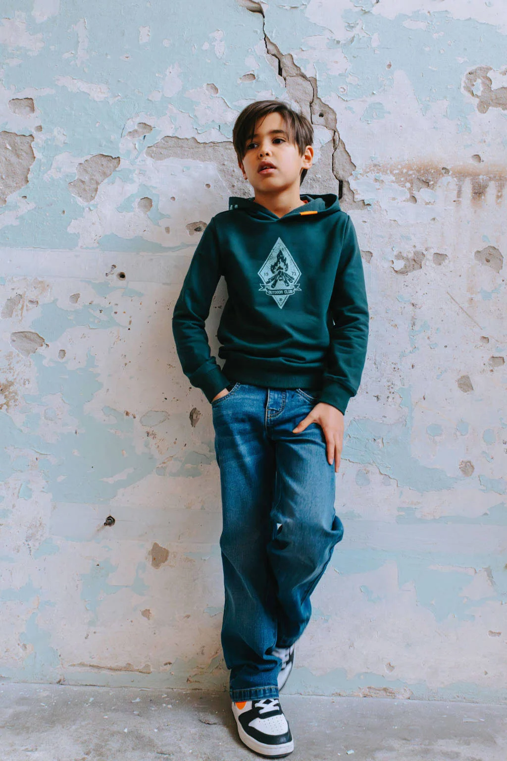 TYGO & vito hoodie donkergroen