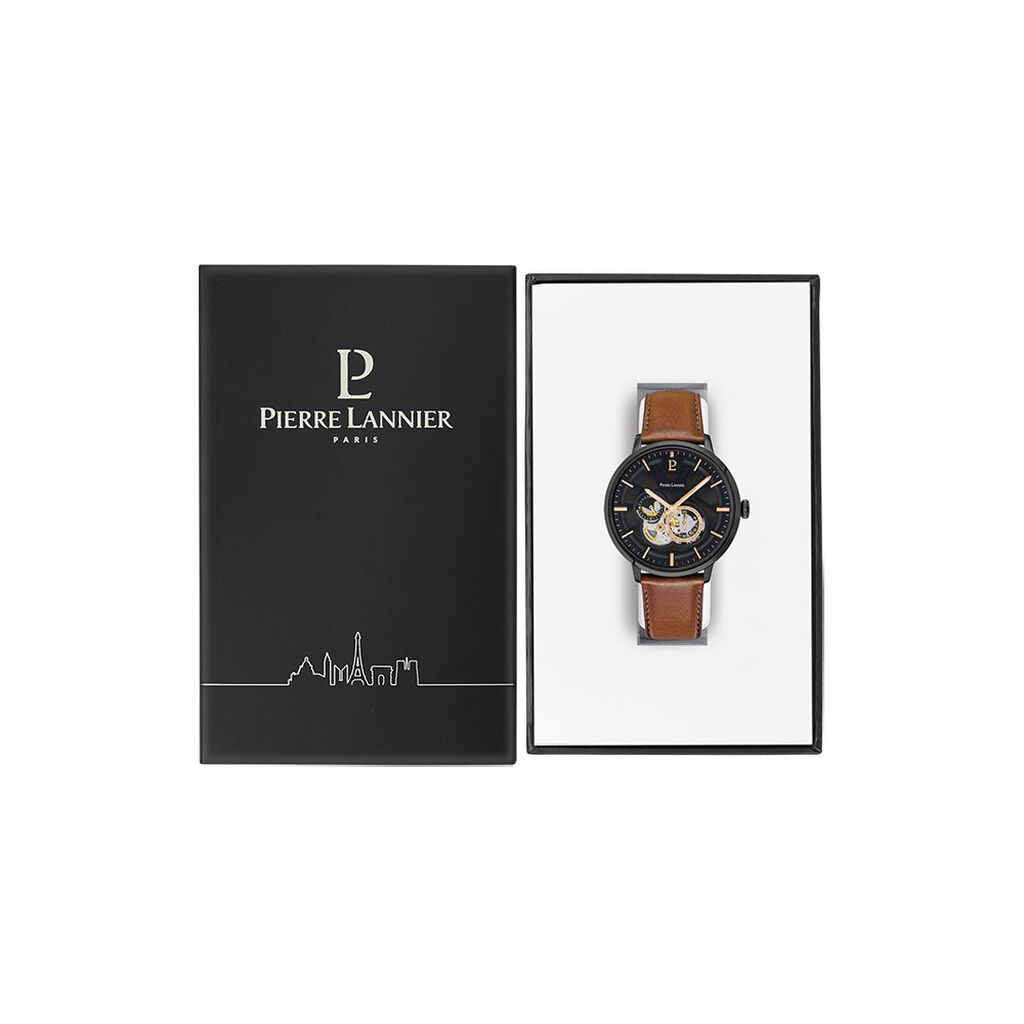 Montre Pierre Lannier Trio Noir