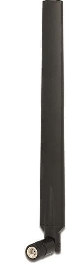 DeLOCK WLAN antenne RP-SMA han, 4-7 dBi, 2,4/5GHz, rundstrålende, sor