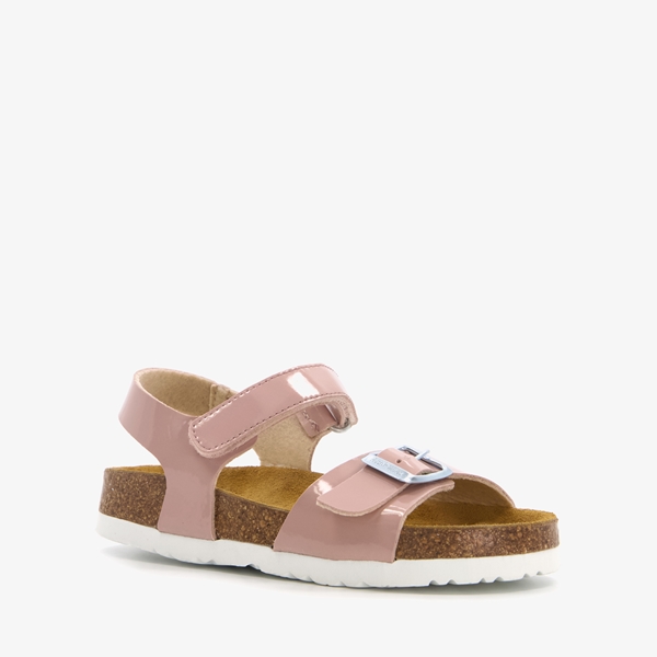 Hush Puppies meisjes bio sandalen roze met lak