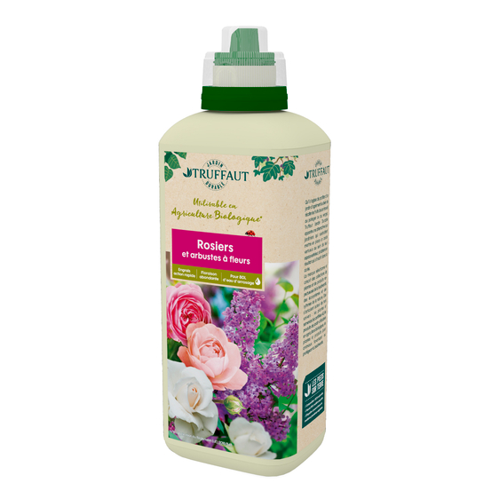Engrais liquide Truffaut rosiers et arbustes à fleurs 800 ml