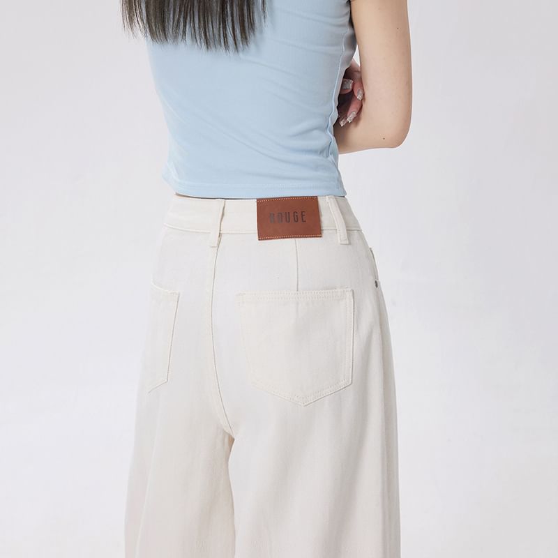 Denimot - Denim Jorts met middelhoge taille
