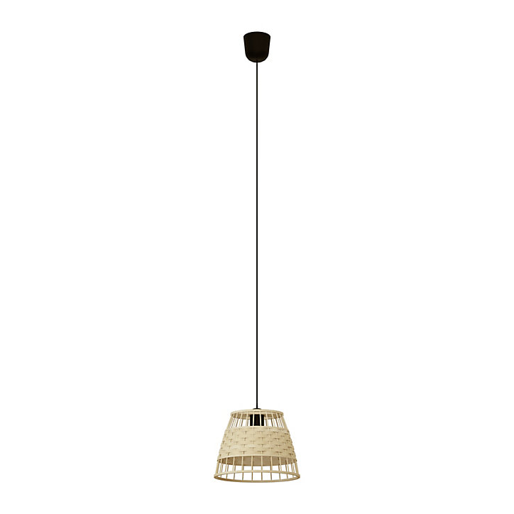 Suspension Bambou Umston Dunalux IP20 E27 40W Ø25 x H.110cm