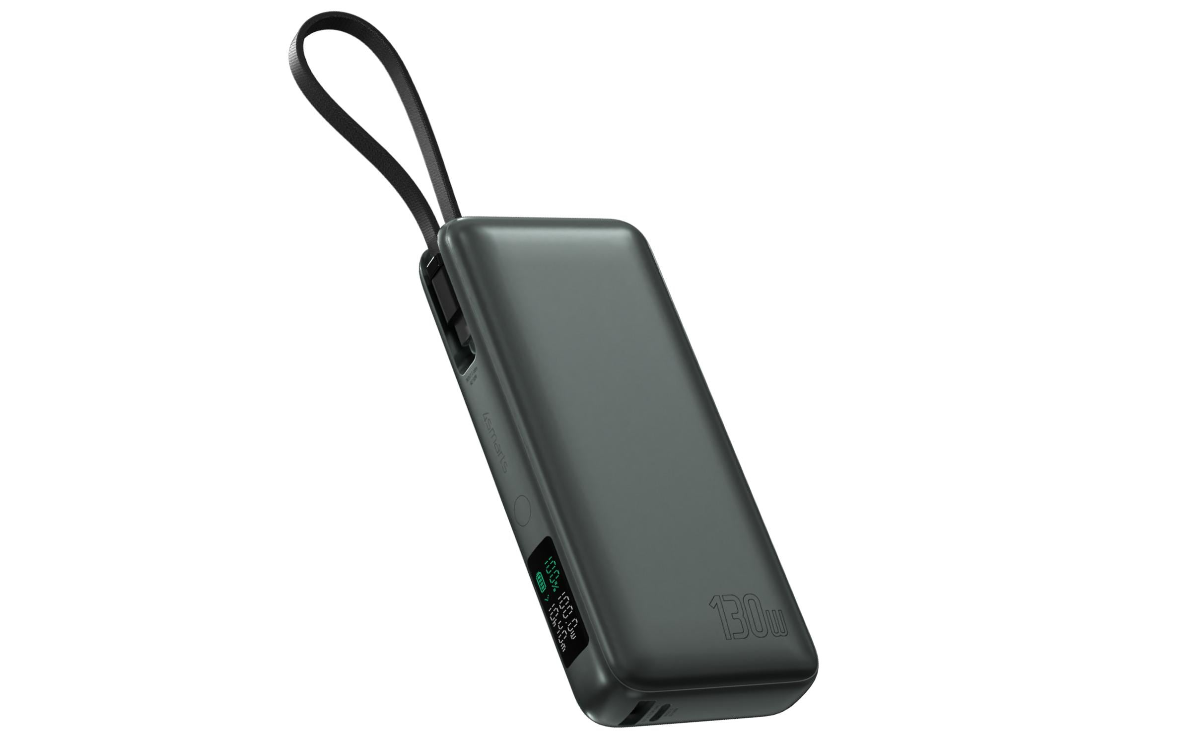 Powerbank Enterprise mit integriertem USB-C Kabel 20000 mAhPowerbank mit Lithium-Ion (Li-Ion) Akku