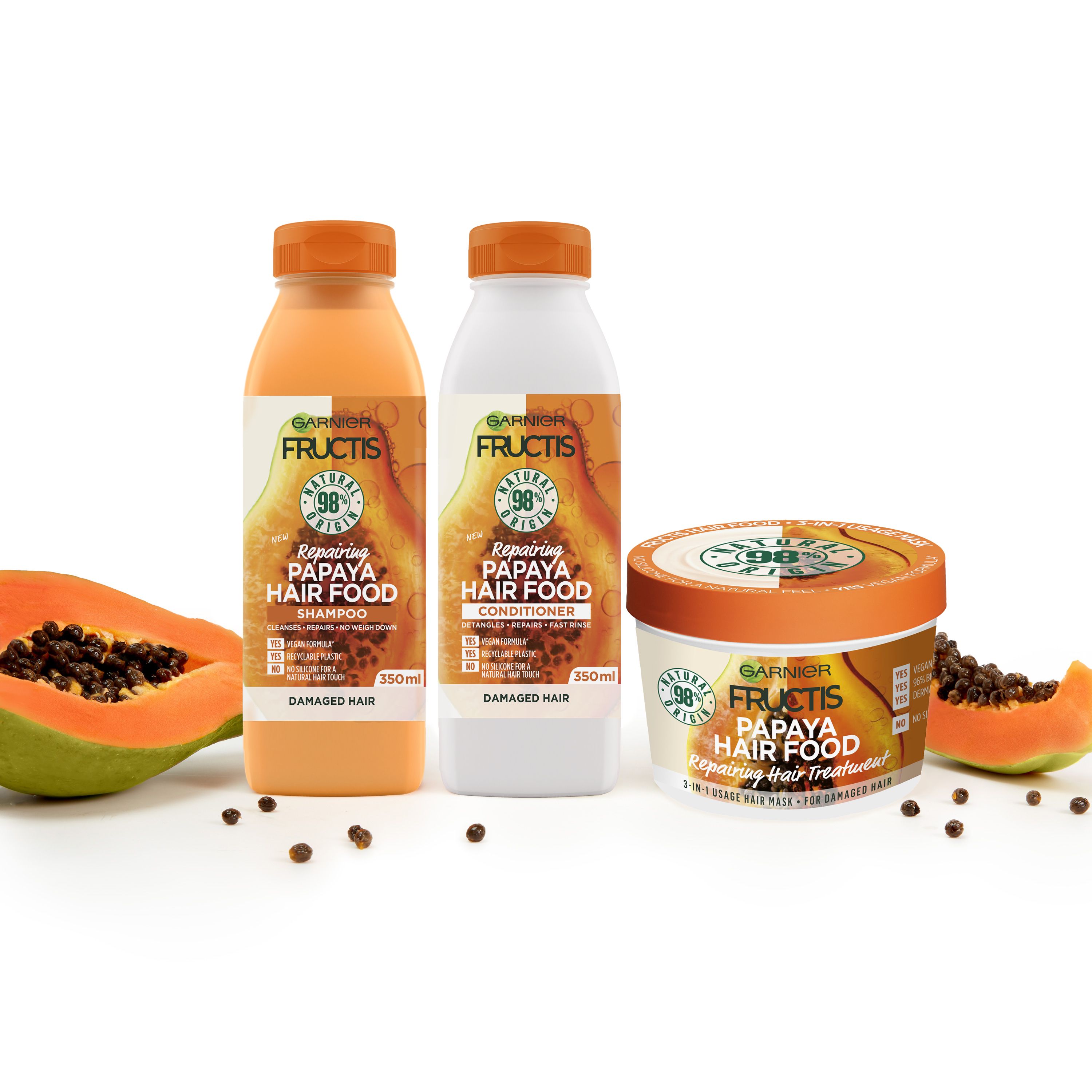Hair Smoothie Shampoo Papaya
