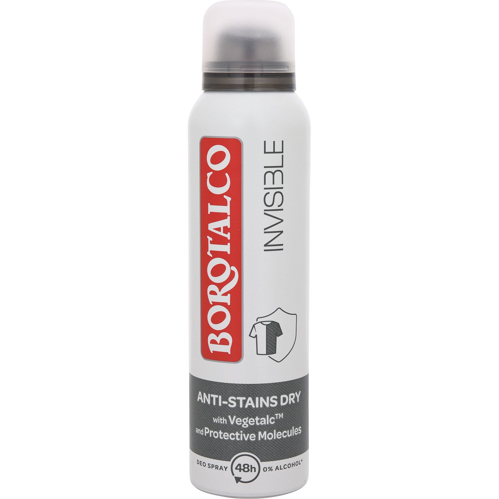 Borotalco Invisible Deo Spray 2 x 150 ml