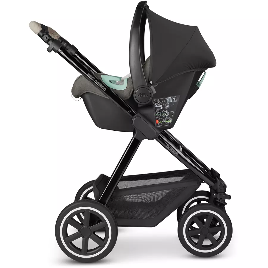 ABC DESIGN Kombikinderwagen Samba Herb Diamond Edition Kollektion