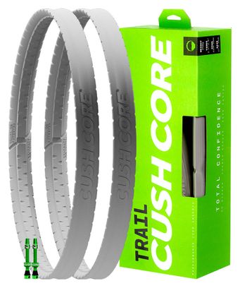 Kit Mousses Anti-Pincement CushCore Trail 29'' avec valves Tubeless