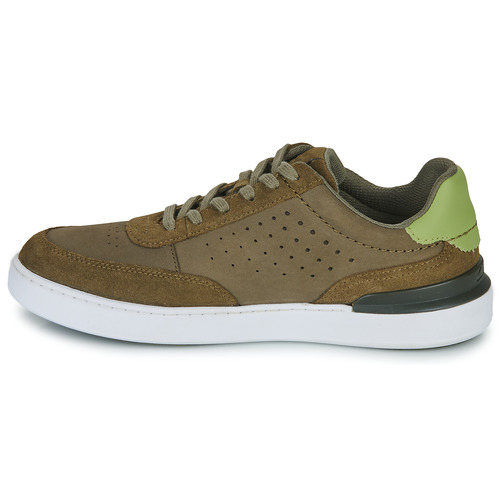 Clarks - COURTLITE TOR - Kaki / Blanc