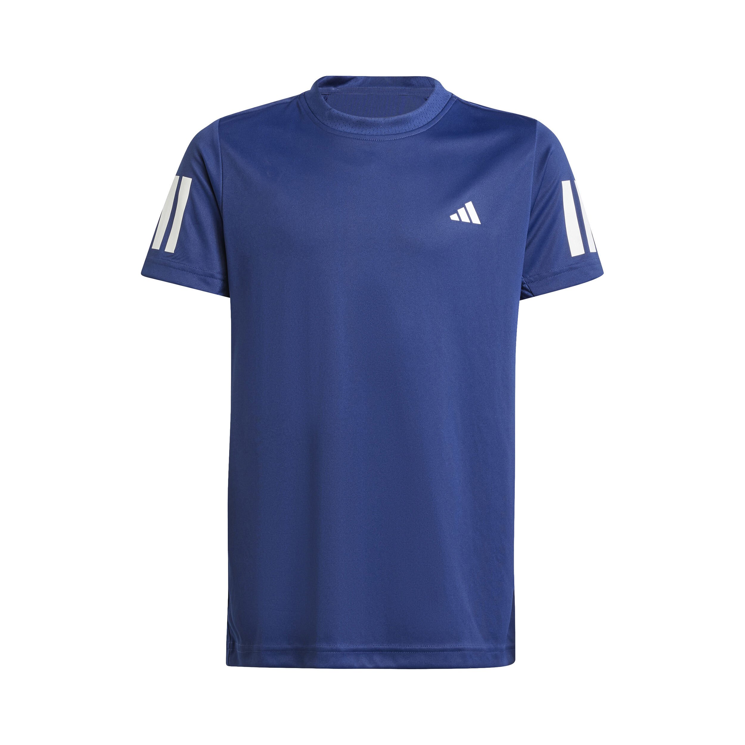 adidas Club 3 Stripes T-shirt Enfants - Bleu Foncé