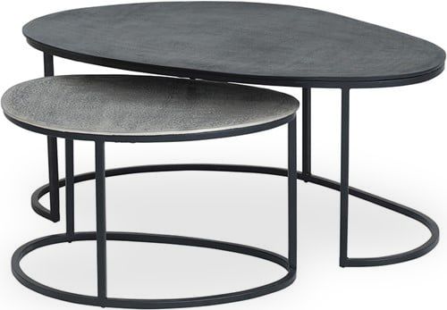 Salontafelset Napa B90 x D55 x H38 cm